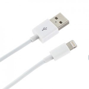 Apple iPhone 6 Plus  Lighting Apple Certified USB 3 Feet Data Cable In White